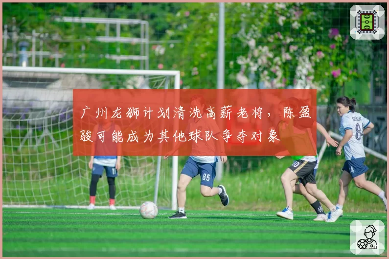 广州龙狮计划清洗高薪老将,陈盈骏可能成为其他球队争夺对象