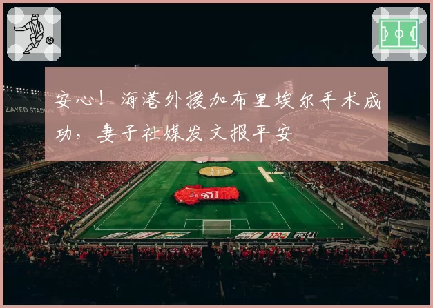 安心！海港外援加布里埃尔手术成功，妻子社媒发文报平安